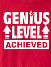 Boys Genius Level Graphic Tee