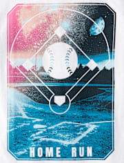 T-shirt graphique de baseball pour garçon
