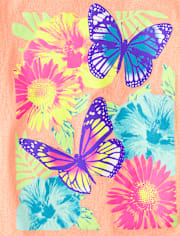 Girls Summer Graphic Tee 4-Pack