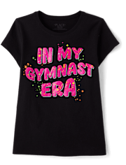 Girls Gymnast Era Graphic Tee