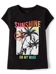 Girls Sunshine Graphic Tee