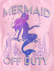 Girls Mermaid Graphic Tee