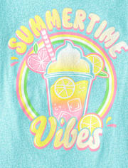 Girls Lemonade Graphic Tee