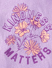 Girls Kindness Matters Graphic Tee