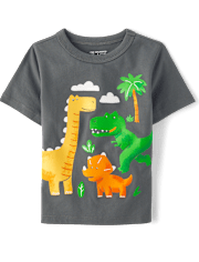 Baby And Toddler Boys Dino Graphic Tee
