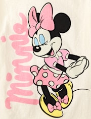 Girls Minnie Mouse Graphic Tee