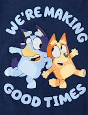 Baby And Toddler Boys Bluey Graphic Time
