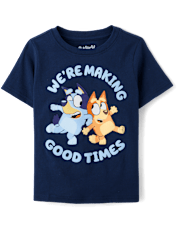 Baby And Toddler Boys Bluey Graphic Time