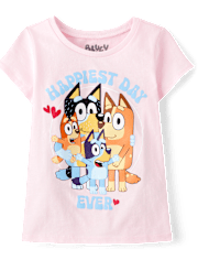 Baby And Toddler Girls Bluey Graphic Tee