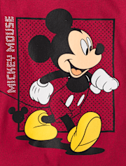 Baby And Toddler Boys Mickey Mouse Graphic Time