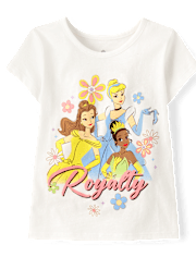 Baby And Toddler Girls Disney Princess Graphic Tee
