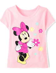 Baby And Toddler Girls Minnie Mouse Graphic Tee