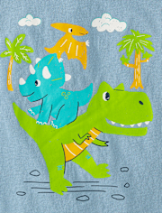 Baby And Toddler Boys Dino Graphic Tee 3-Pack