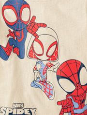 Baby And Toddler Boys Spidey And Friends Graphic Tee