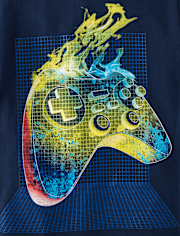 Lot de 3 t-shirts graphiques Gamer pour garçon