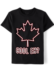 T-shirt graphique Cool Eh pour garçons, fête du Canada