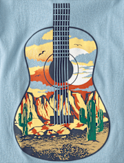 Boys Desert Guitar Graphic Tee