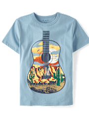 Boys Desert Guitar Graphic Tee