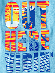 T-shirt graphique Vibin' pour garçon