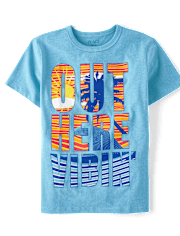 T-shirt graphique Vibin' pour garçon