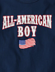 Boys All-American Boy Graphic Tee