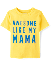 Baby And Toddler Boys Mama Graphic Tee
