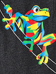 Baby And Toddler Boys Frog Graphic Tee