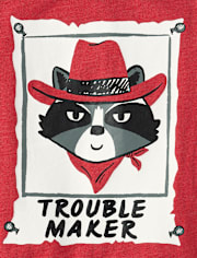 Baby And Toddler Boys Trouble Maker Graphic Tee