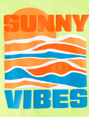 Baby And Toddler Boys Sunny Vibes Graphic Tee