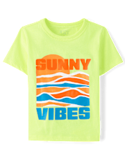 Baby And Toddler Boys Sunny Vibes Graphic Tee