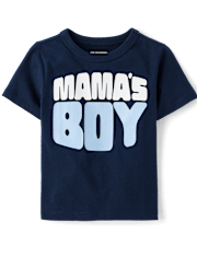 Baby And Toddler Boys Mama's Boy Graphic Tee