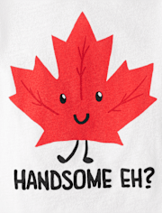 T-shirt graphique « Beautiful Eh » pour bébés et tout-petits garçons, fête du Canada
