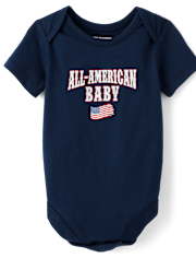 Baby All American Baby Graphic Bodysuit