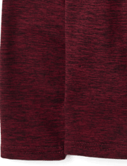 Boys Cozy Active Marl Quarter Zip Pullover