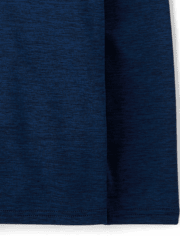 Pull Cozy Active Marl à quart de zip pour garçon