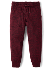 Boys Cozy Active Marl Jogger Pants
