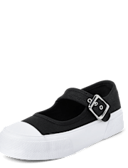 Girls Platform Mary Jane Sneakers