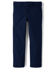 Girls Uniform Quick Dry Skinny Chino Pants