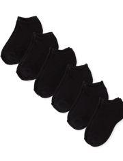 Kids Cushioned Ankle Socks 6-Pack