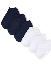 Kids Cushioned Ankle Socks 6-Pack
