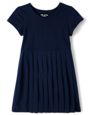 Girls Uniform Quick Dry Pleated Tennis Dress