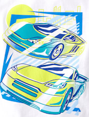Boys Racecar Graphic Tee