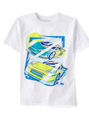 Boys Racecar Graphic Tee