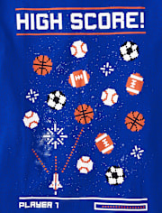 Boys Sports Video Game Graphic Tee