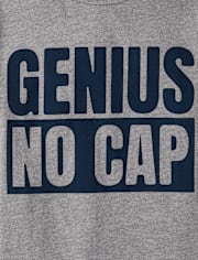 Boys Genius No Cap Graphic Tee