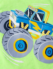 Baby And Toddler Boys Monster Truck Graphic Tee