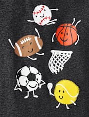 Baby And Toddler Boys Sports Graphic Tee