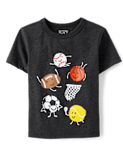 Baby And Toddler Boys Sports Graphic Tee