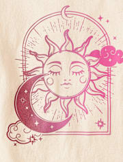 Girls Sun Graphic Tee