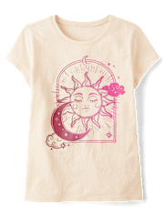 Girls Sun Graphic Tee